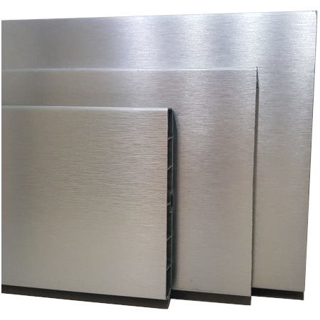 Rodapé para cozinha, plástico PVC revestido, preto mate, 100 x 4000 mm