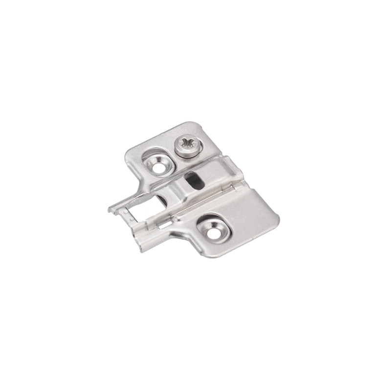 Calço 3D STRONG S3 315856 p/dobradiça c/clic, aço niquelado, p/aparafusar, furação 32, altura H0