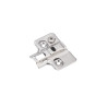 Calço 3D STRONG S3 315856 p/dobradiça c/clic, aço niquelado, p/aparafusar, furação 32, altura H0