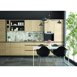 Puxador atual perfil, gola horizontal C Monza, alumínio preto mate, P.26 x A.70 x C.4000 mm