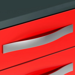 Puxador atual, asa ponte SCH 813.256.30, zamak níquel cromado mate, 2 furos distância 256, L.32 x A.36 x C.380 mm