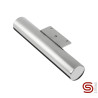 Pé/base para sofá STRONG StrongLegs FS007, metal cromado, base 80 x 30 x E.2,8, Ø.50 x C.160 mm