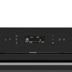 Micro-ondas multifunção de encastre NODOR NorChef MW 4800 DB, 8 funções, vidro preto, 220/240V 50/60Hz, 50ºC-225ºC, 40 lt, 60 cm