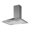 Exaustor chaminé de parede CATA V-6000 X, inox cinza, CE.C 95W, 1 LED, som 53-65dB, fluxo ar 3 velocidades 210-420m3/h, 60 cm