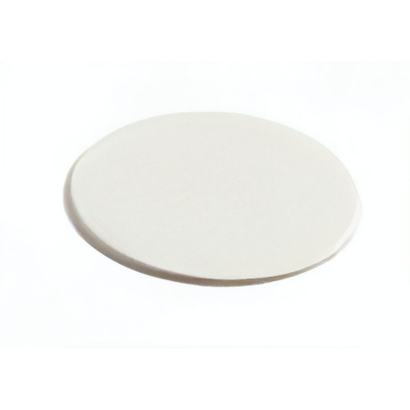 Tapa autocolante F1538, plástico branco 13744V, Ø.13 mm
