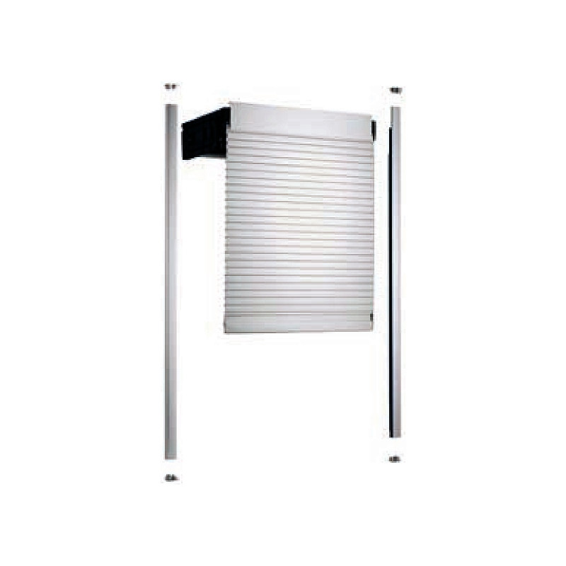 Conjunto esteira/persiana REHAU C-Box 792273, perfil com 25 alumínio, para painéis de 16, L.600 x A.1500 mm