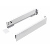 Lateral de gaveta STRONG StrongMax slim/fina, esquerda + direita, branco, E.16, A.89 x C.450 mm (juntar corrediça)