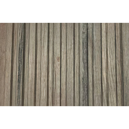 Perfil ripado p/interior LB-3783, MDF todo revestido PVC Arizona, 2800 x 140 x 12 mm (caixa c/1,568 m2)