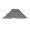Perfil ripado p/interior LB-3783, MDF todo revestido PVC Arizona, 2800 x 140 x 12 mm (caixa c/1,568 m2)