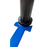 Chave de ajuste p/pé de cozinha, compatível c/vários modelos, E.5 x L.25/60 x C.425 mm
