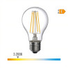 Lâmpada esférica/bola filamento LED luz quente 98601, Ø.6 x 10,6 cm, E27, 300°, CE.E 220/240V 6W 800LM 3200K
