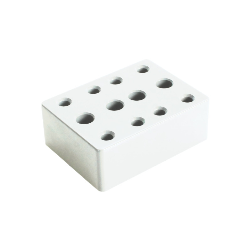 Distanciador de gaveta Q31 p/gaveta DTC (gaveta interna), plástico cinza, A.25 x L.52 x C.70 mm