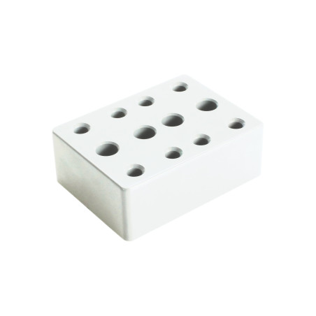 Distanciador de gaveta Q31 p/gaveta DTC (gaveta interna), plástico cinza, A.25 x L.52 x C.70 mm