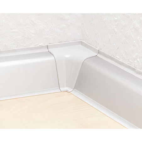 Acessório REHAU para perfil vedante RAUWALON 118, canto interior, branco