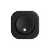 Botão interruptor quadrado 827 para LED, preto, 20/24 x 20/24 x A.22 mm