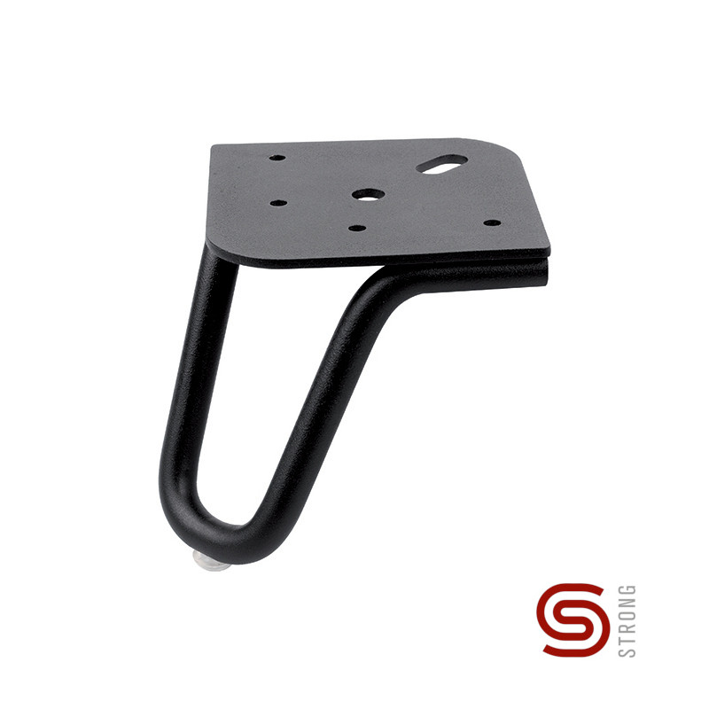 Pé para mobiliário/móveis sem afinação STRONG StrongLegs FS005, metal preto mate, A.103 mm