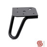 Pé para mobiliário/móveis sem afinação STRONG StrongLegs FS005, metal preto mate, A.103 mm