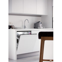 Máquina de lavar louça de encastrar EDESA EDB-6130-I, 13 talheres, 5 programas, CE.E, som 49dB, 60 cm