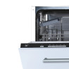 Máquina de lavar louça de encastrar EDESA EDB-6130-I, 13 talheres, 5 programas, CE.E, som 49dB, 60 cm