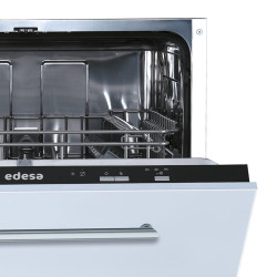 Máquina de lavar louça de encastrar EDESA EDB-6130-I, 13 talheres, 5 programas, CE.E, som 49dB, 60 cm
