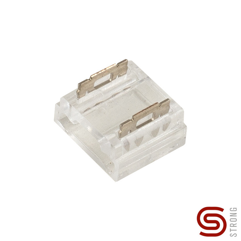 Conetor universal p/fitas LED/linha dupla STRONG StrongLumio 507813, L.8 mm