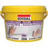 Cola para colagem de poliestireno SOUDAL 28A, 100025, sem solventes, base poliestireno, 5 kg