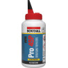 Cola PU p/madeira SOUDAL PRO 45P, 125724, rápida, base de poliuretano, resistência à água classe D4, 750 gr