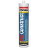 Cola de construção SOUDAL PU Construct Extra Fast, 112523, extra rápida, base de poliuretano, bege, 310 ml