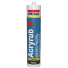 Selante acrílico SOUDAL Acryrub N, 100394, pintável, cinzento, 300 ml