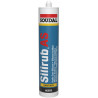 Selante de silicone sanitário SOUDAL Silirub AS, 113009, acético, branco brilho, 300 ml