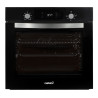 Forno multifunção de encastre CATA MDS 8008 BK, 8 funções, vidro preto, CE.A, 40ºC-240ºC, 80 lt, 60 cm
