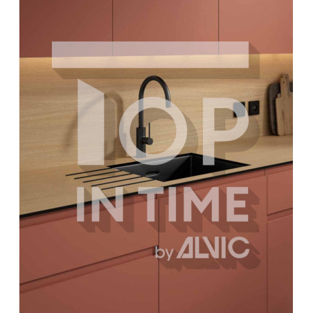 Tampo ALVIC (mesa, WC, porta, prateleira, divisão) Top in Time, compacto 10 mm, aglomerado hidrófugo revestido a HPL 38 mm