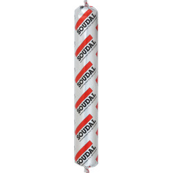 Cola e veda profissional SOUDAL MULTIBOND MS35, 121169, base de polímeros híbridos, pintável, cinza, 600 ml (bolsa alumínio)