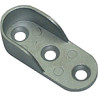 Suporte lateral Sofima 1035 para varão de roupeiro, zamak preto