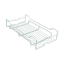 Despenseiro até 70 kg STRONG K-StrongWire 398659 c/amortecedor, cinza/cestos cromados, A.1960-2250 x P.510 x L.240, MOD.300 mm