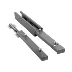 Despenseiro até 70 kg STRONG K-StrongWire 398659 c/amortecedor, cinza/cestos cromados, A.1960-2250 x P.510 x L.240, MOD.300 mm
