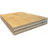 Placa em contraplacado C3 Strupack, pinho C+/C, C.2500 x L.1250 x E.09