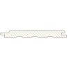 Forro em madeira de casquinha, perfil standard, 2Q, cor, C.até 3000 x L.95 x A.10 mm