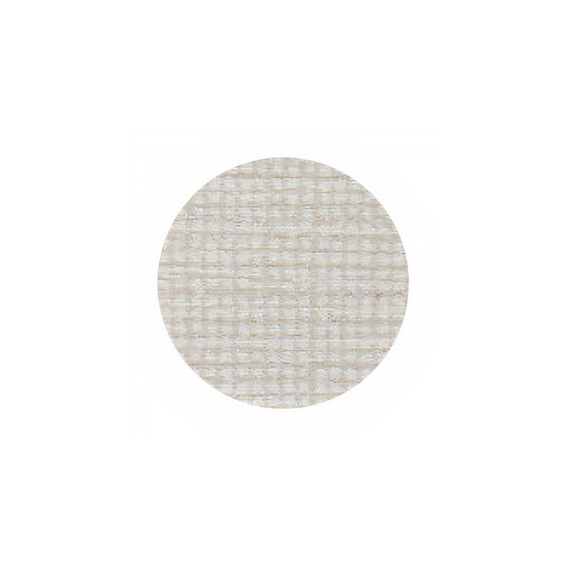 Tapa autocolante F1538, plástico lino claro 21115, Ø.25 mm