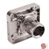 Fechadura p/gaveta STRONG StrongLocks RI 403222, cromado, p/cilindro Ø.18 x C.22 mm, esquerda (não inclui cilindro)