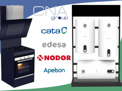 Expositores para eletrodomésticos CNA Group 2024