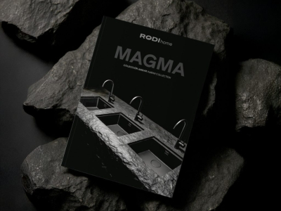 MAGMA by RODI: lava-louças em compósito de fórmula exclusiva